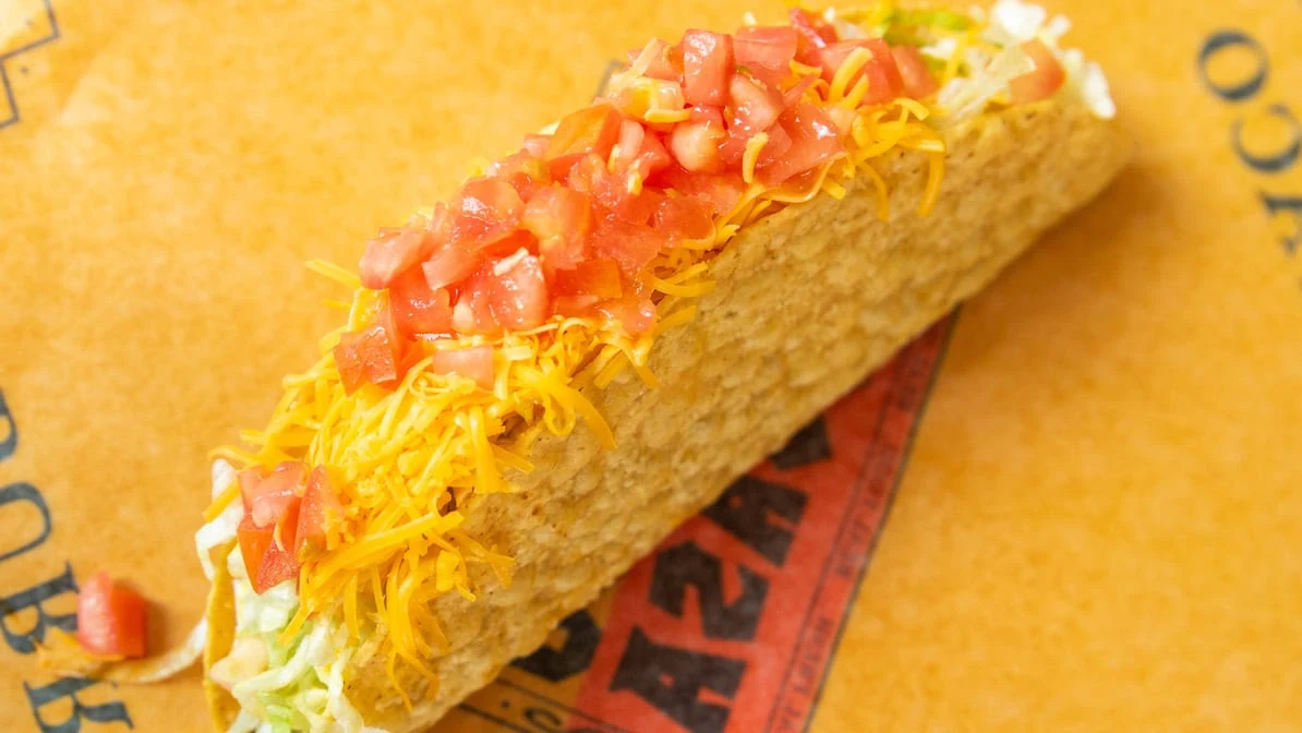 Beef Taco with Shredded Cheese