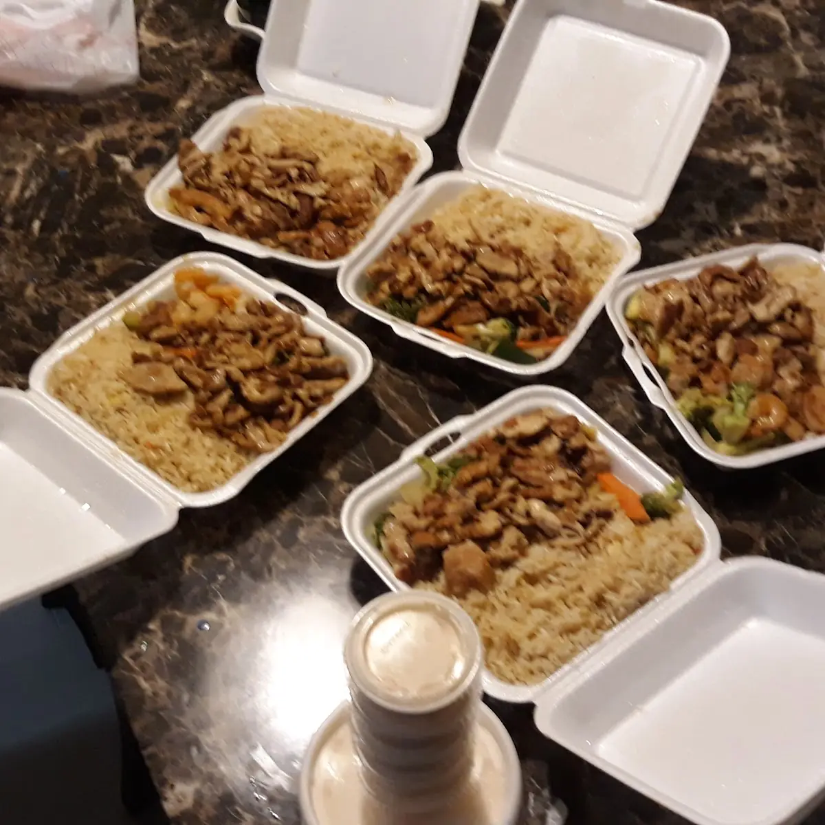Chicken and Beef Fried Rice and Cengtables