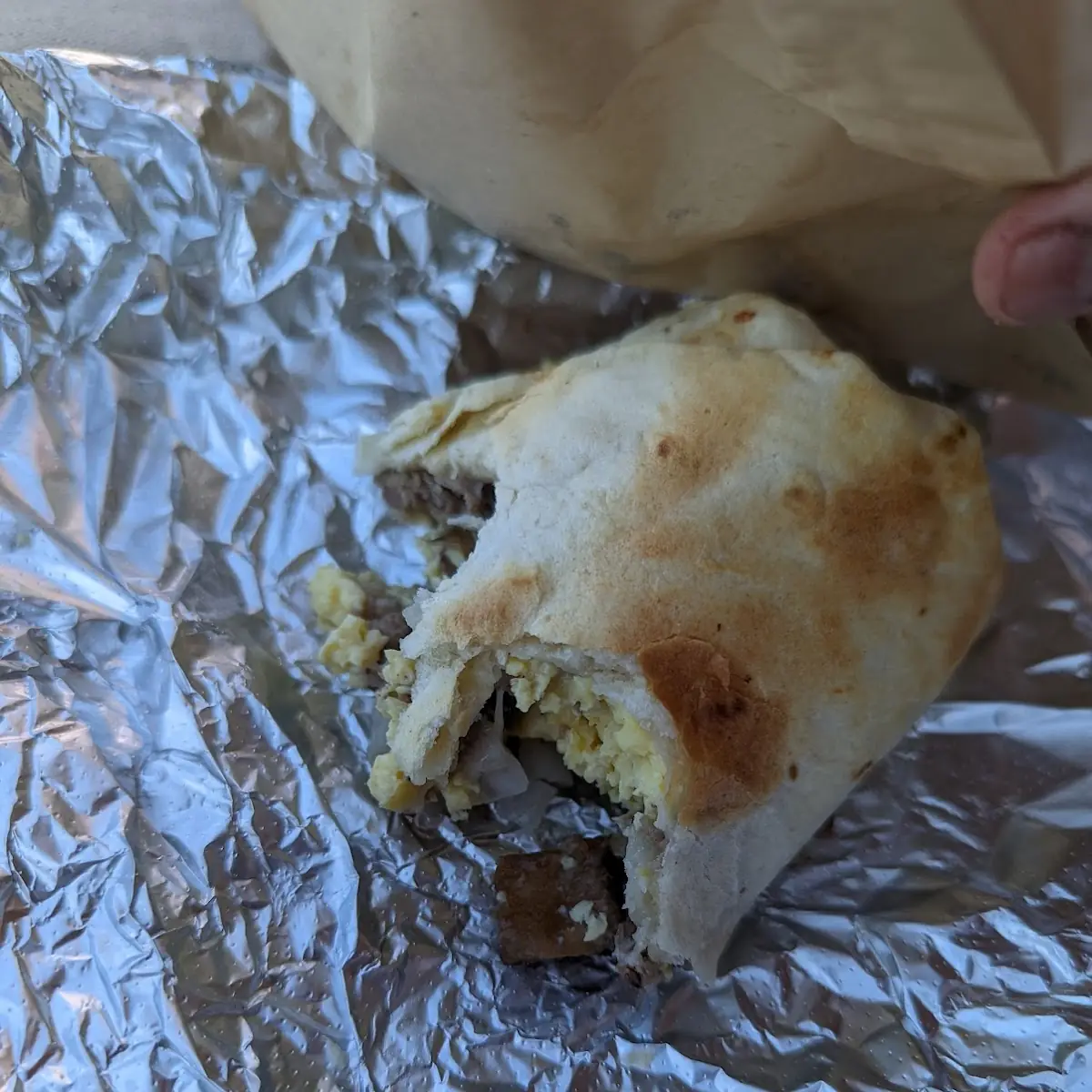 Elk Breakfast Burrito