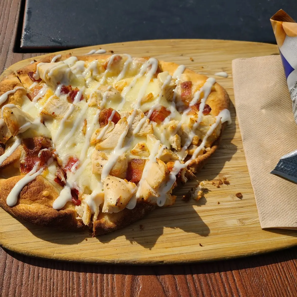 Buffalo Chicken Flatbread