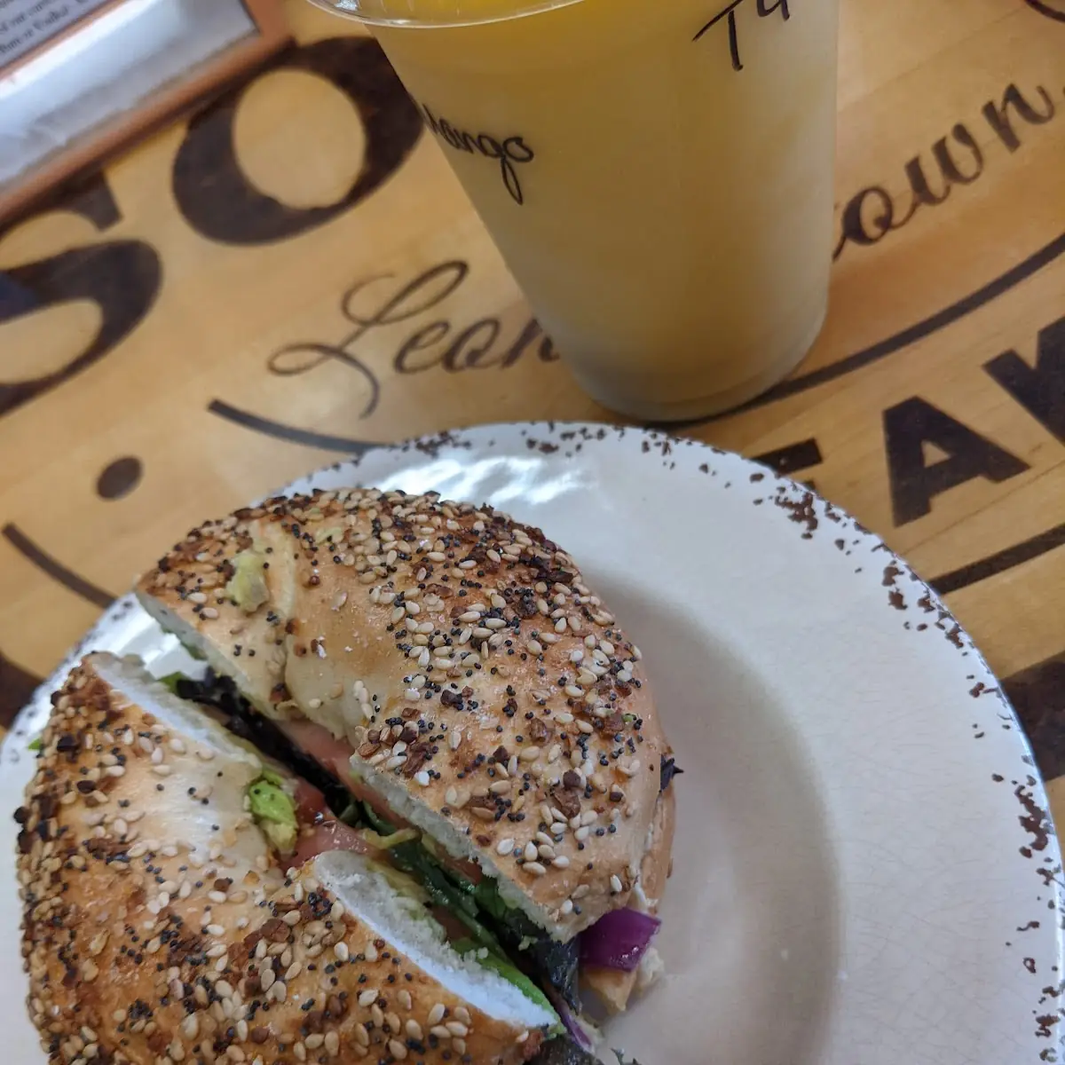 Veggie Bagel