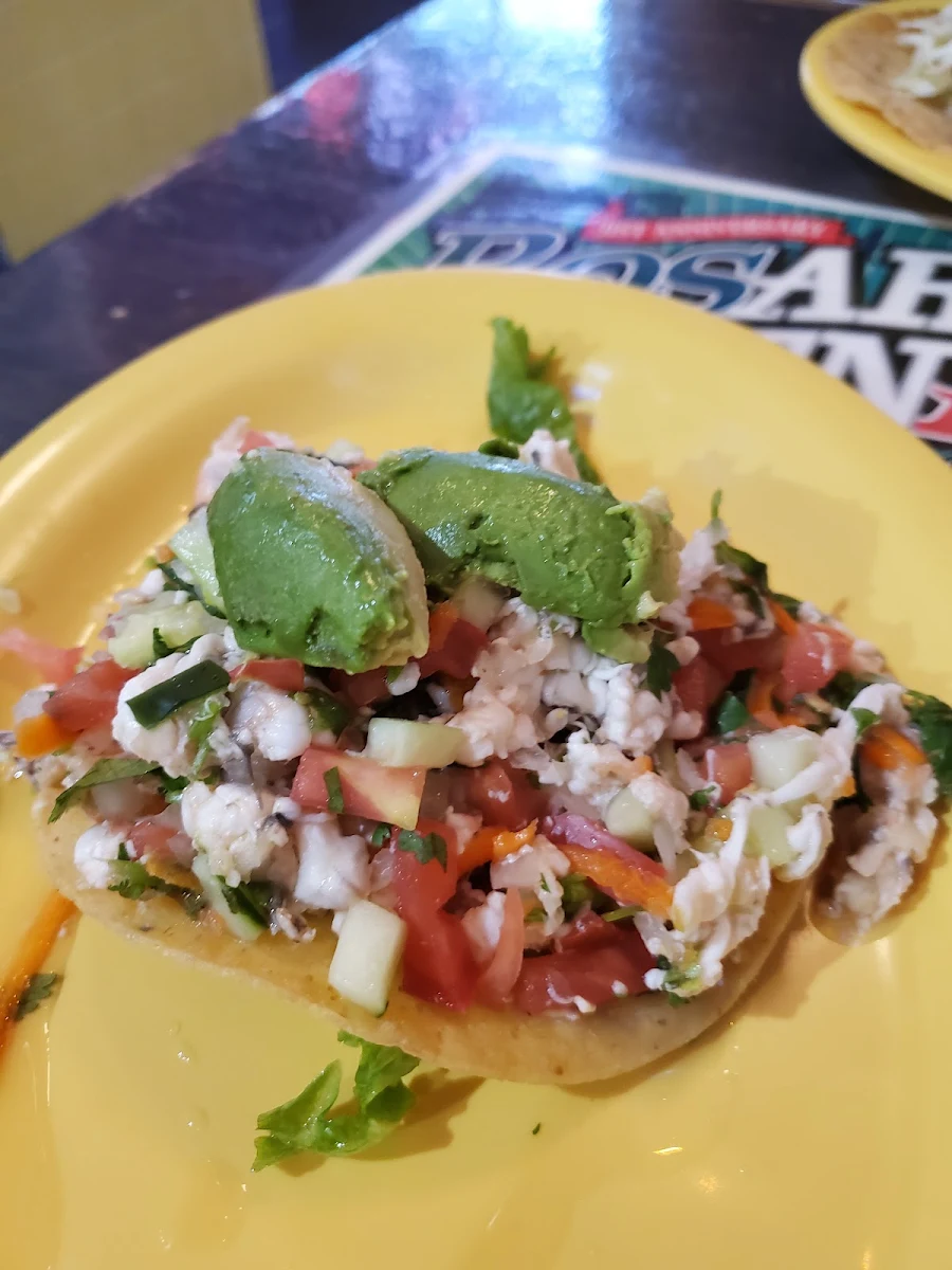 Ceviche Tostada