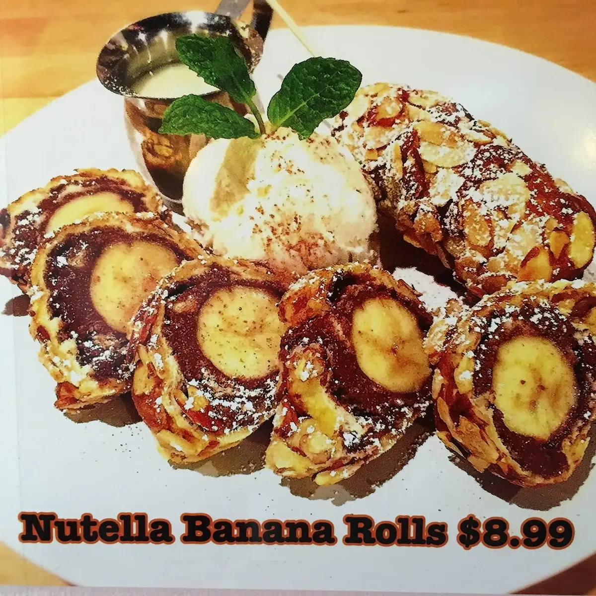 Banana Nutella Rolls