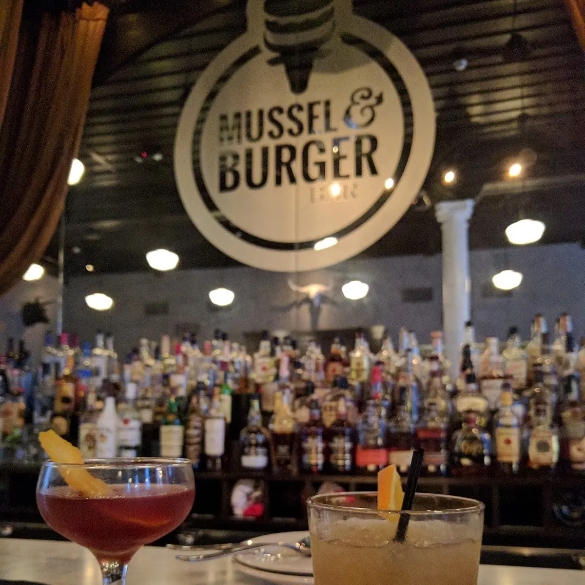 Peerless Blood Orange Manhattan