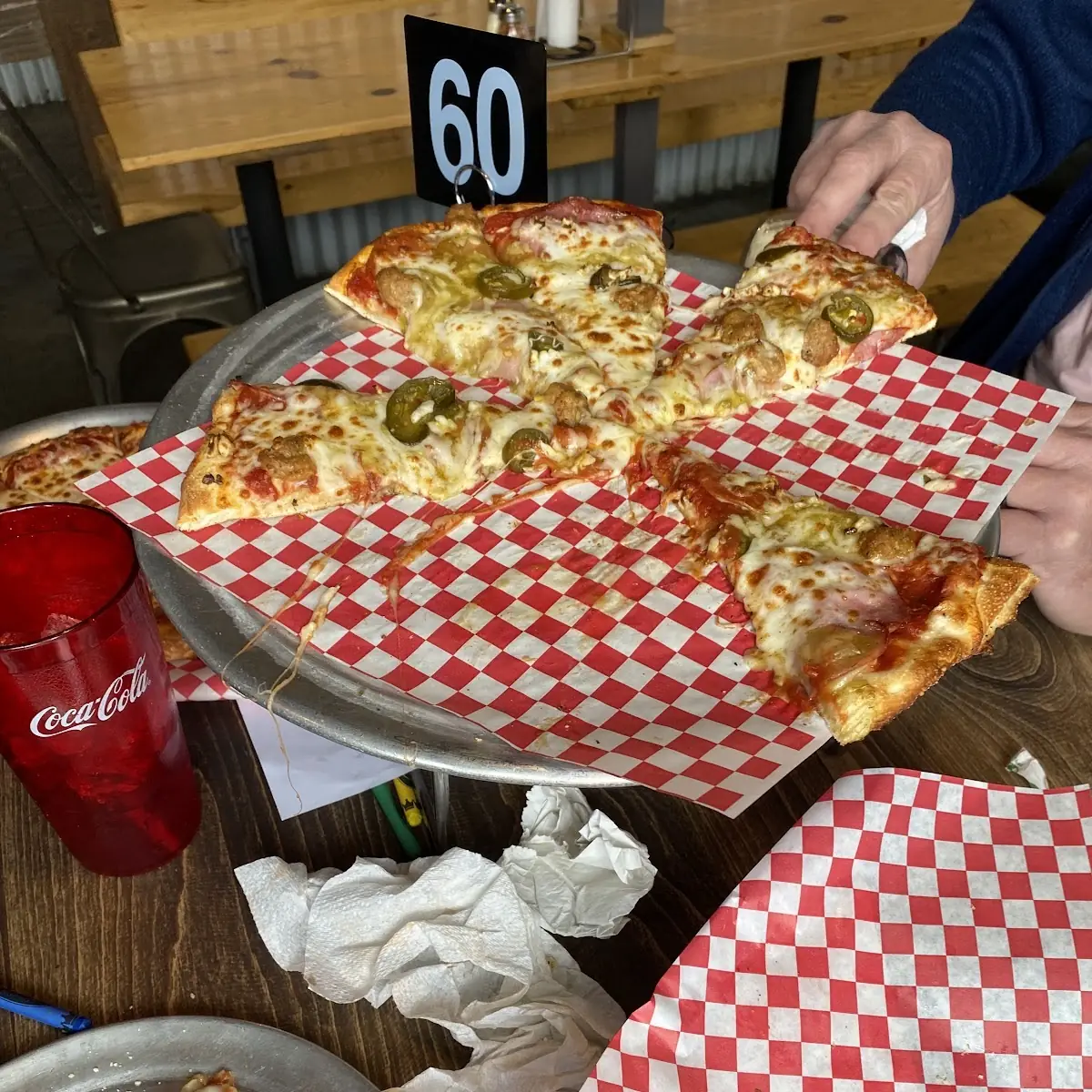 Pepperoni and Sausage Pizza Platter