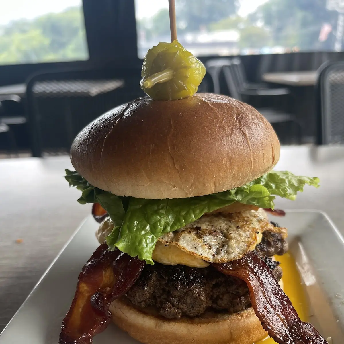 The Huevos Rancheros Burger