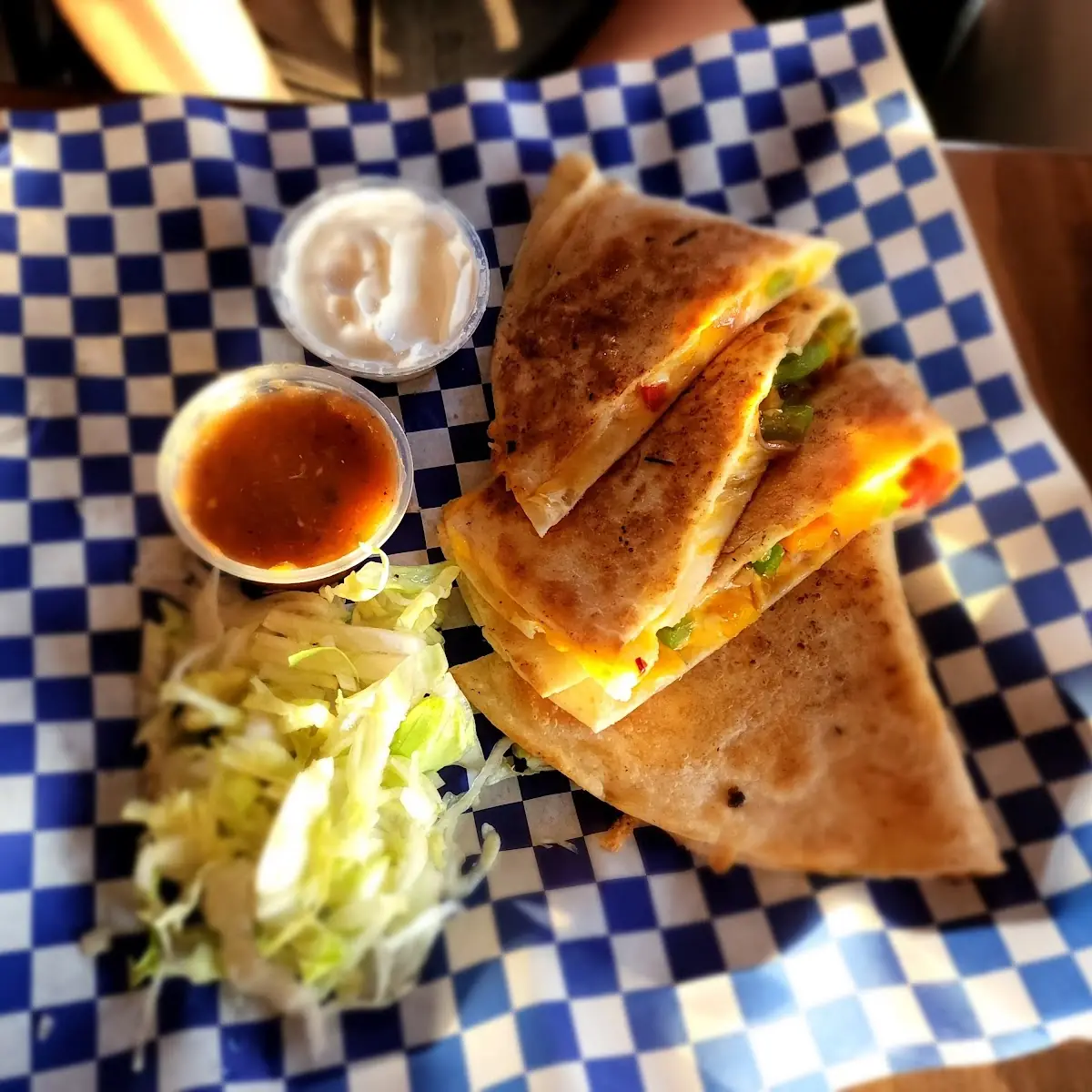Vegetable Quesadilla