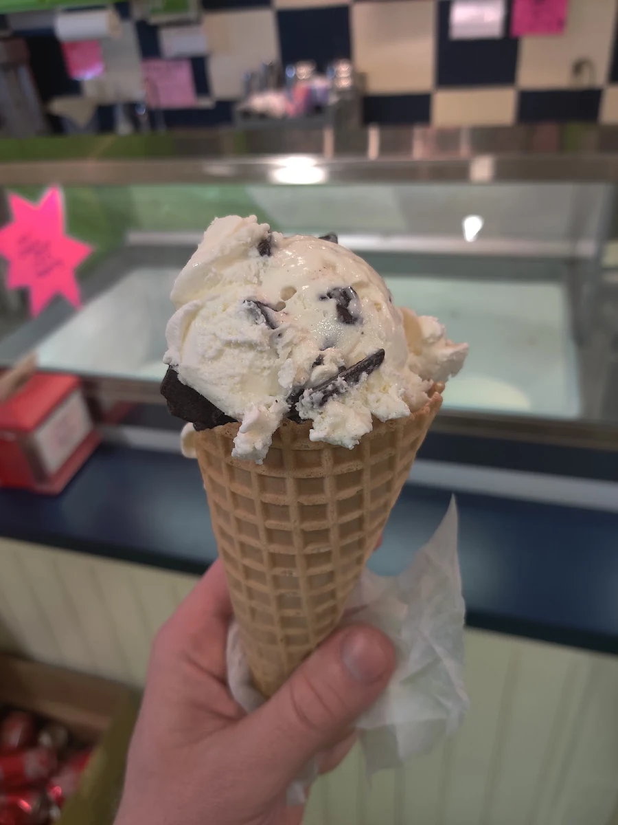 Chocolate Chunk Ice Cream Cone