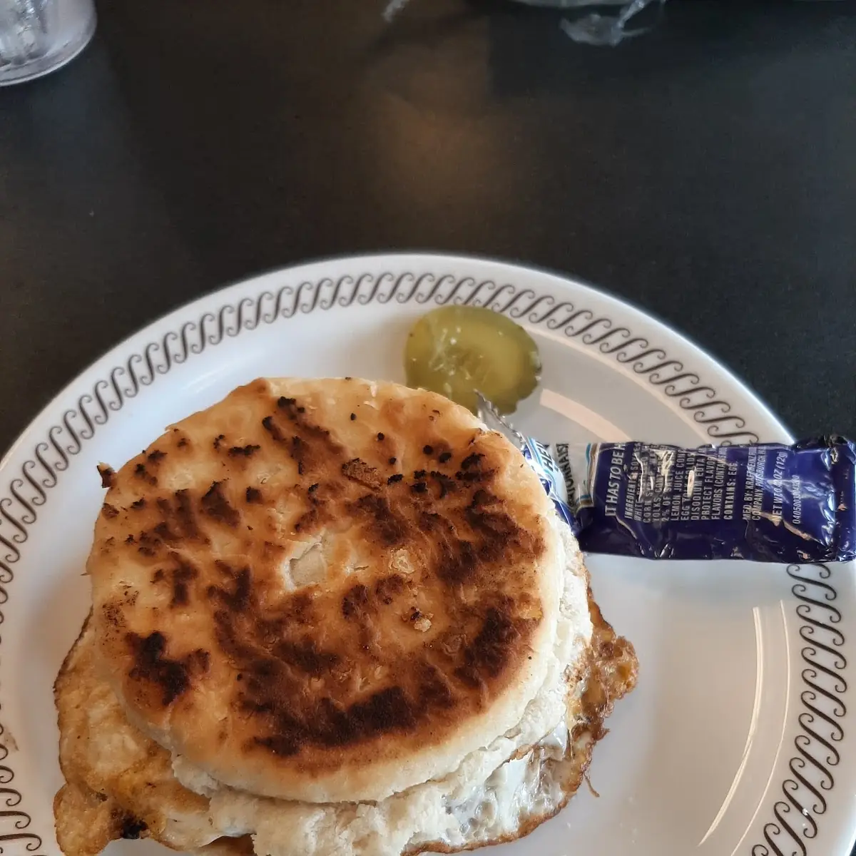 Egg Sausage and Cheese Biscuit
