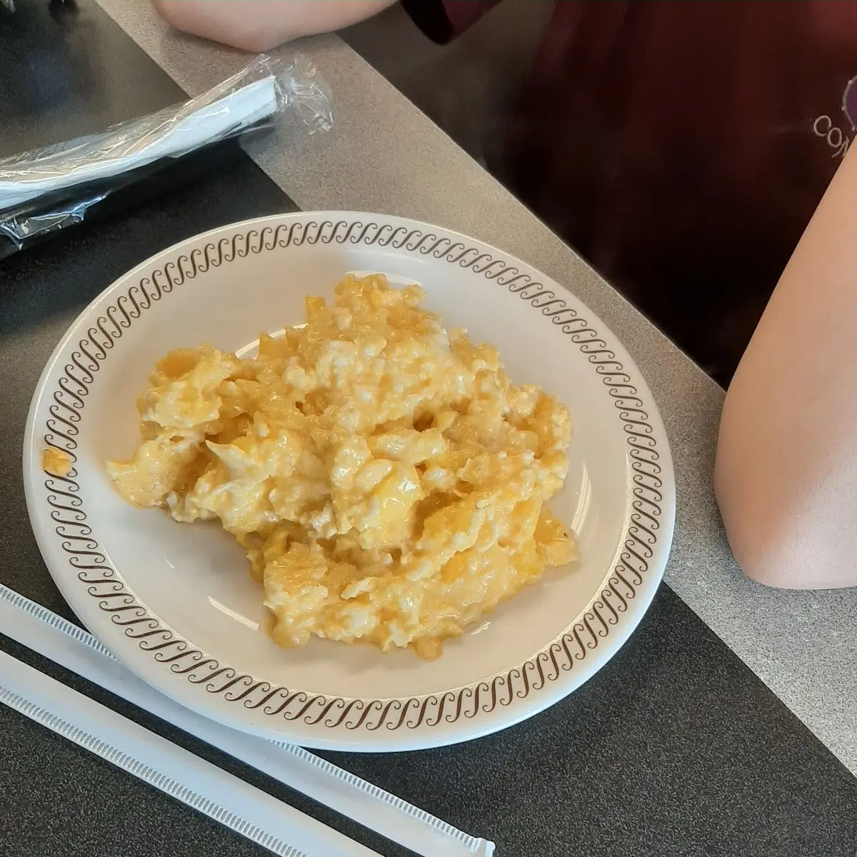 Scrambled Eggs with Cheese