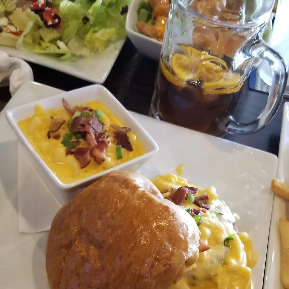 Mac and Cheese Burger