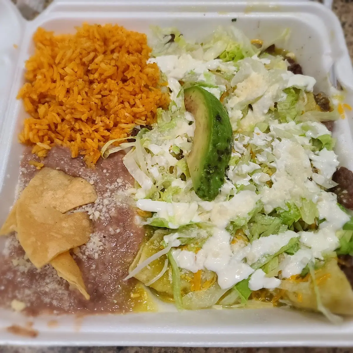 Enchiladas Verdes