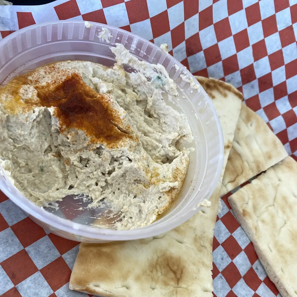Hummus with House Made Pita Bread