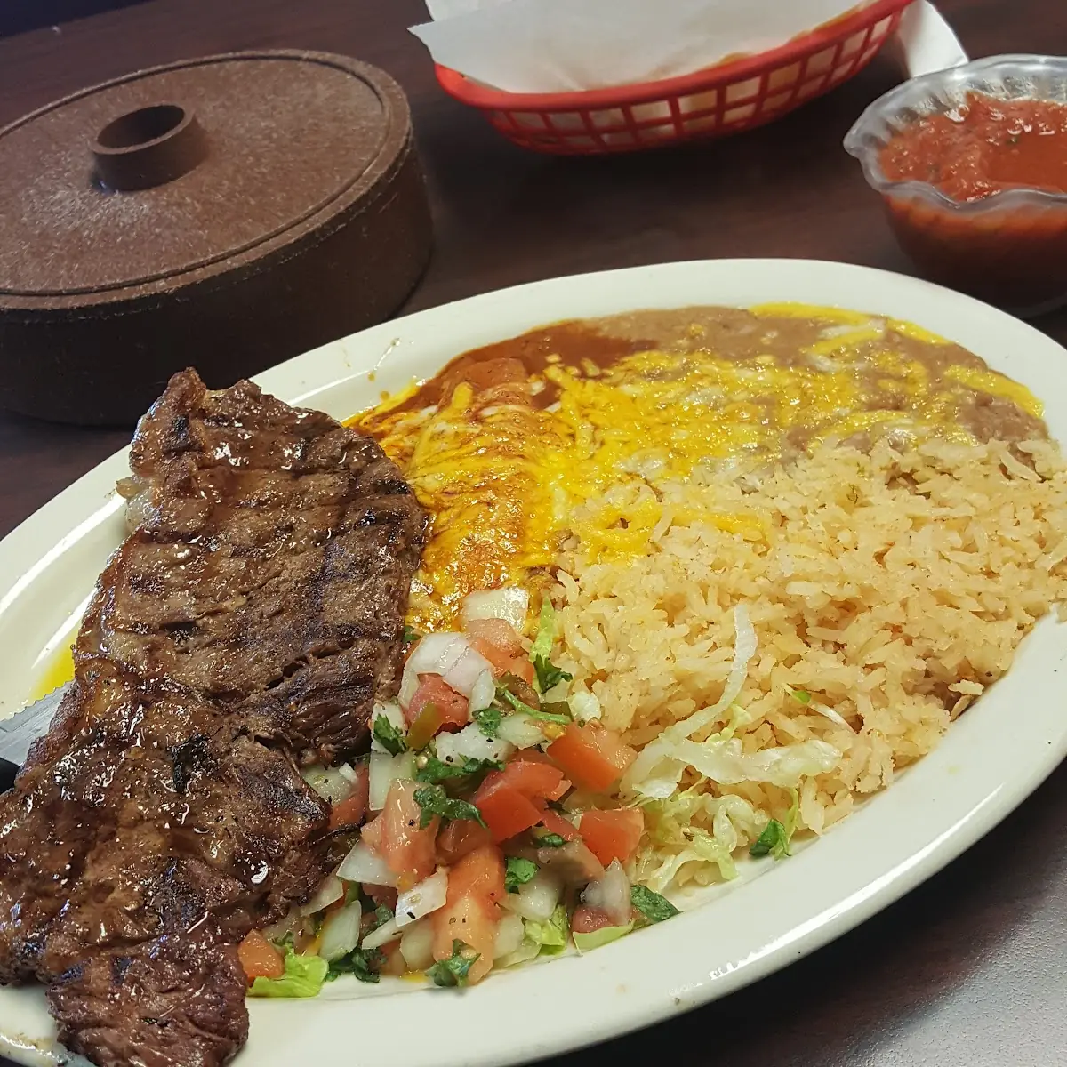 Carne Asada Plate