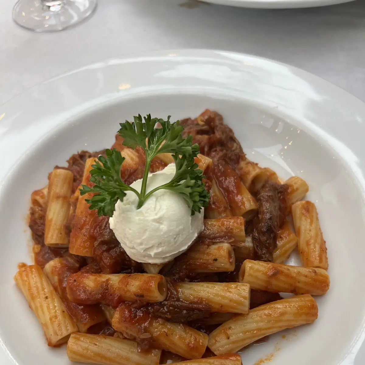 Short Ribs Rigatoni
