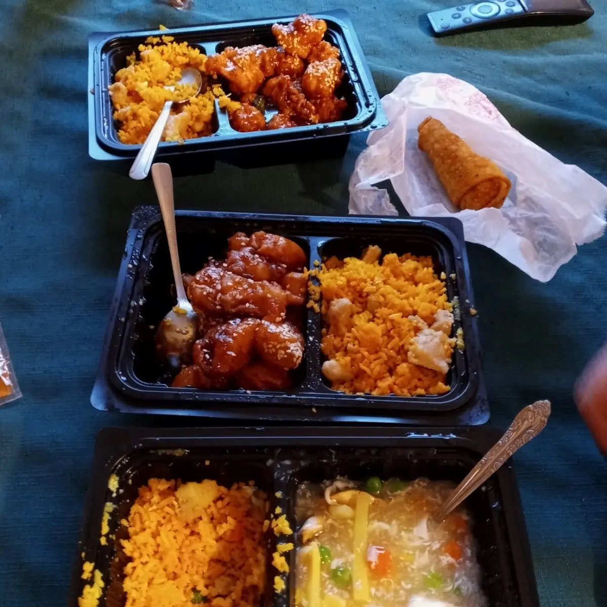 Chicken Fried Rice and Shrimp