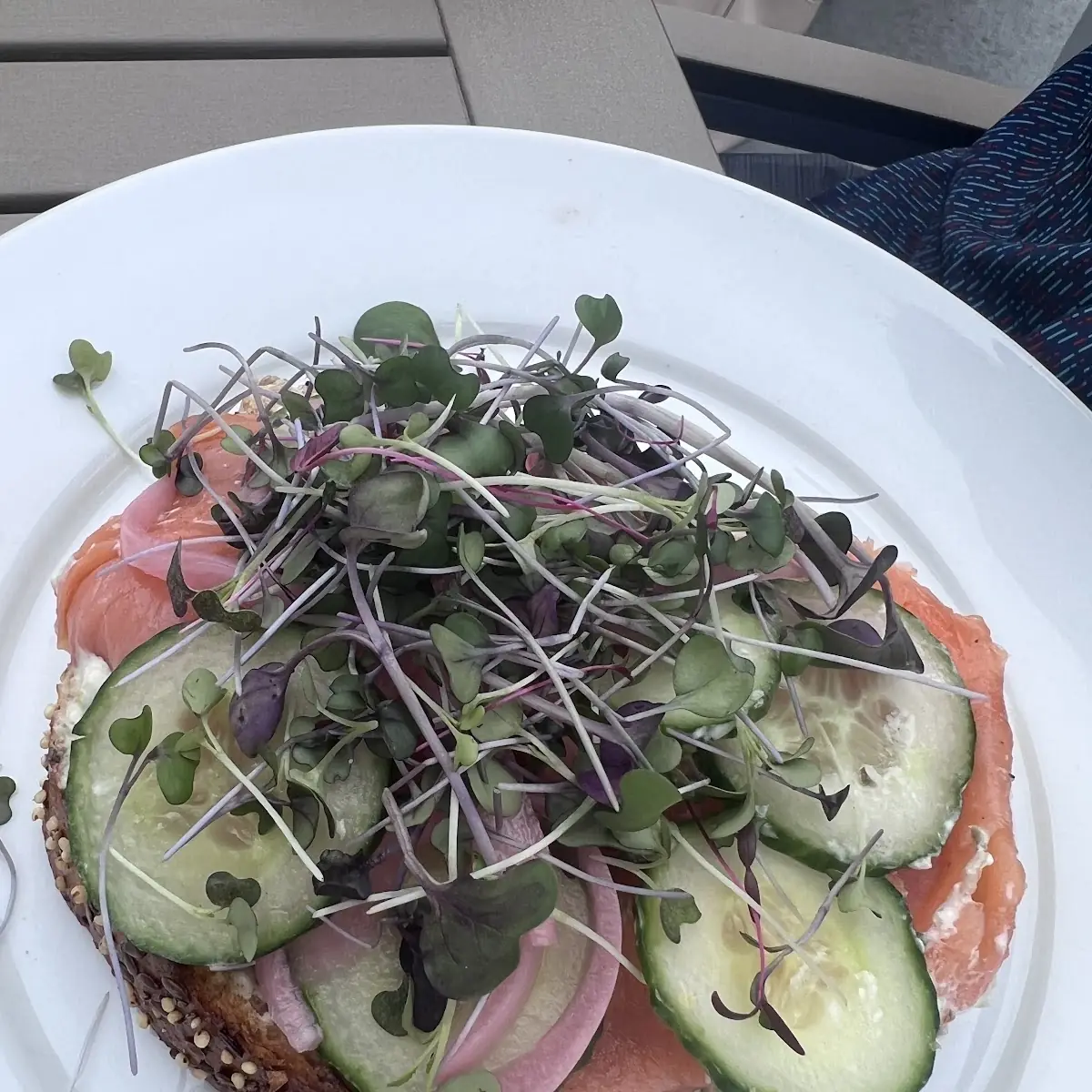 Smoked Salmon Toast