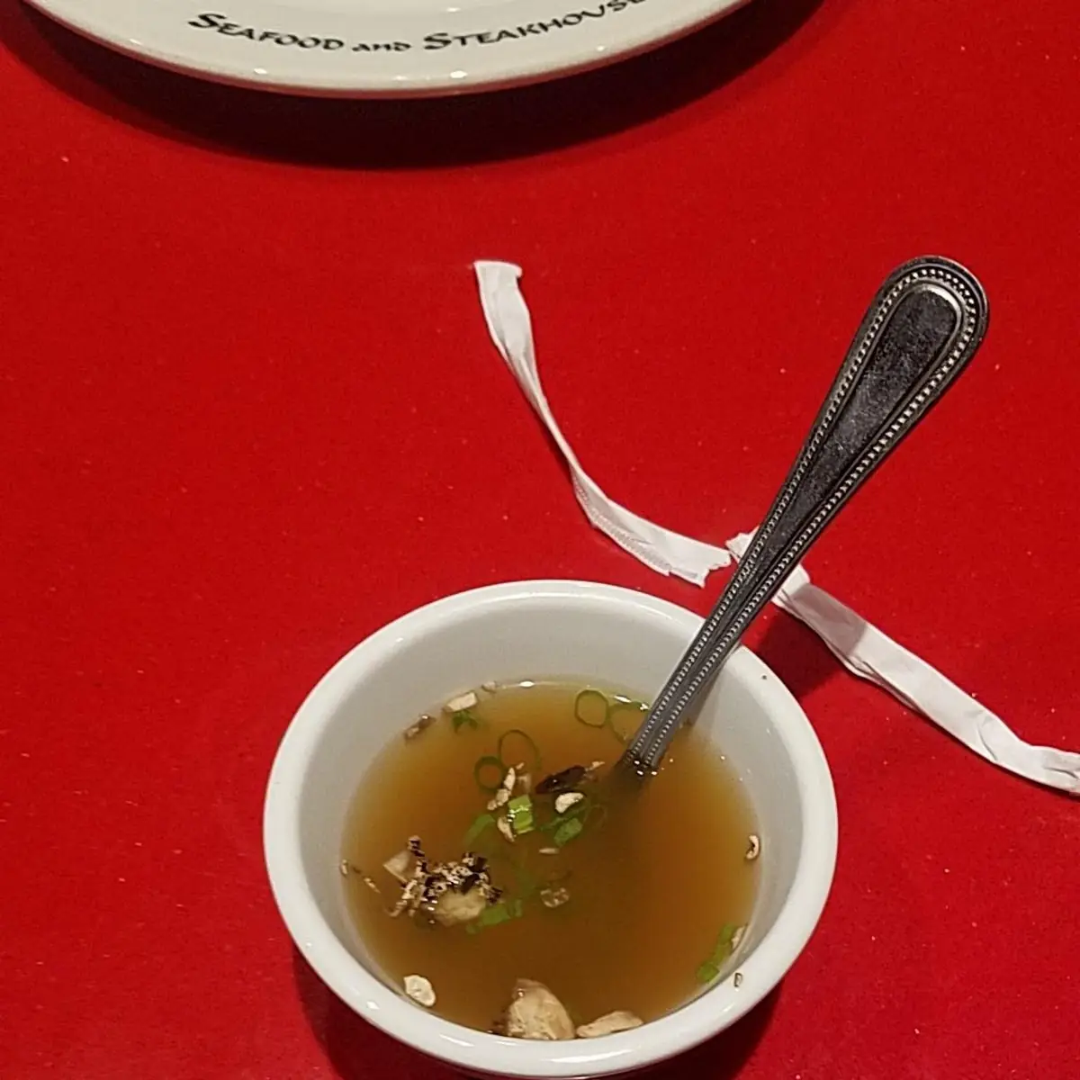 Clear Soup and Hot Tea