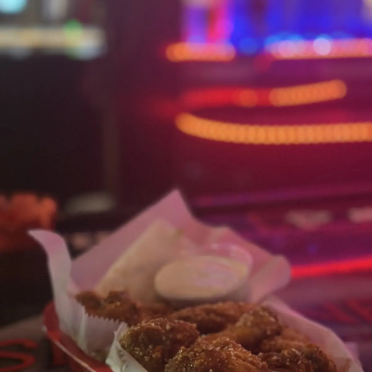 Garlic Parm Hot Wings