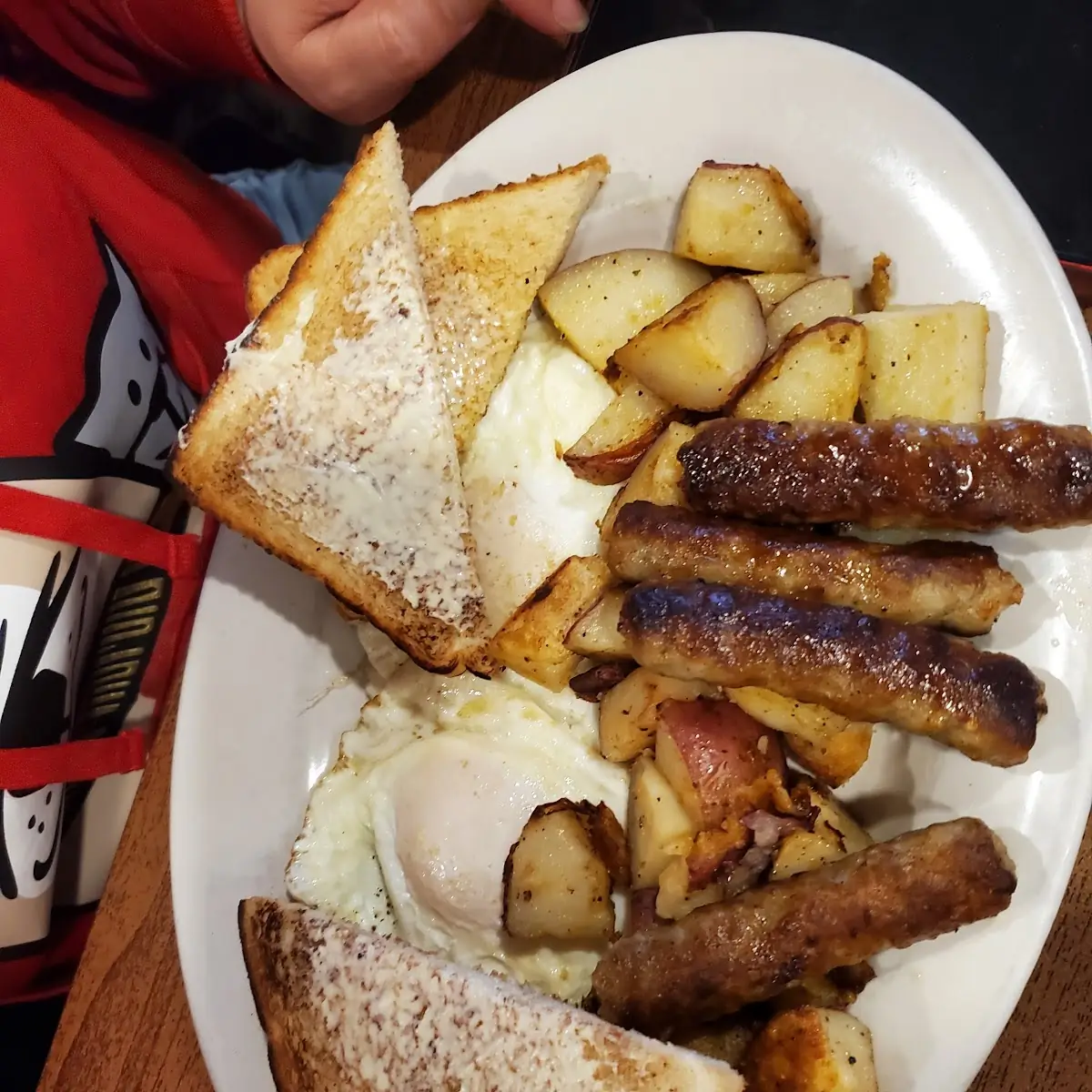 Eggs Any Style with Home Fries