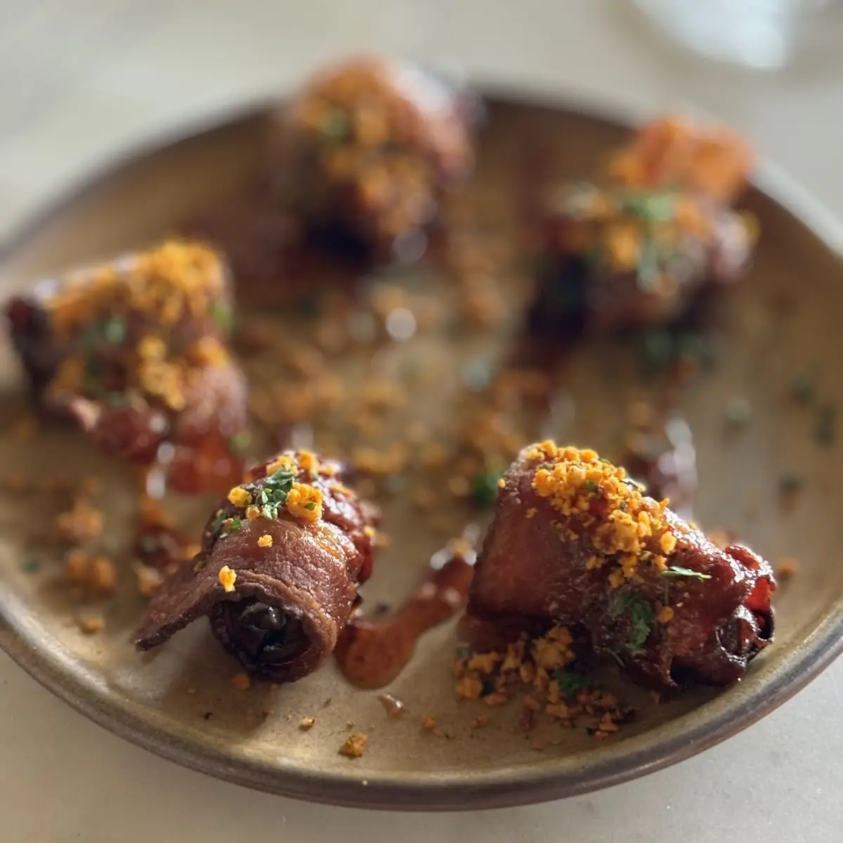 Bacon Wrapped Dates
