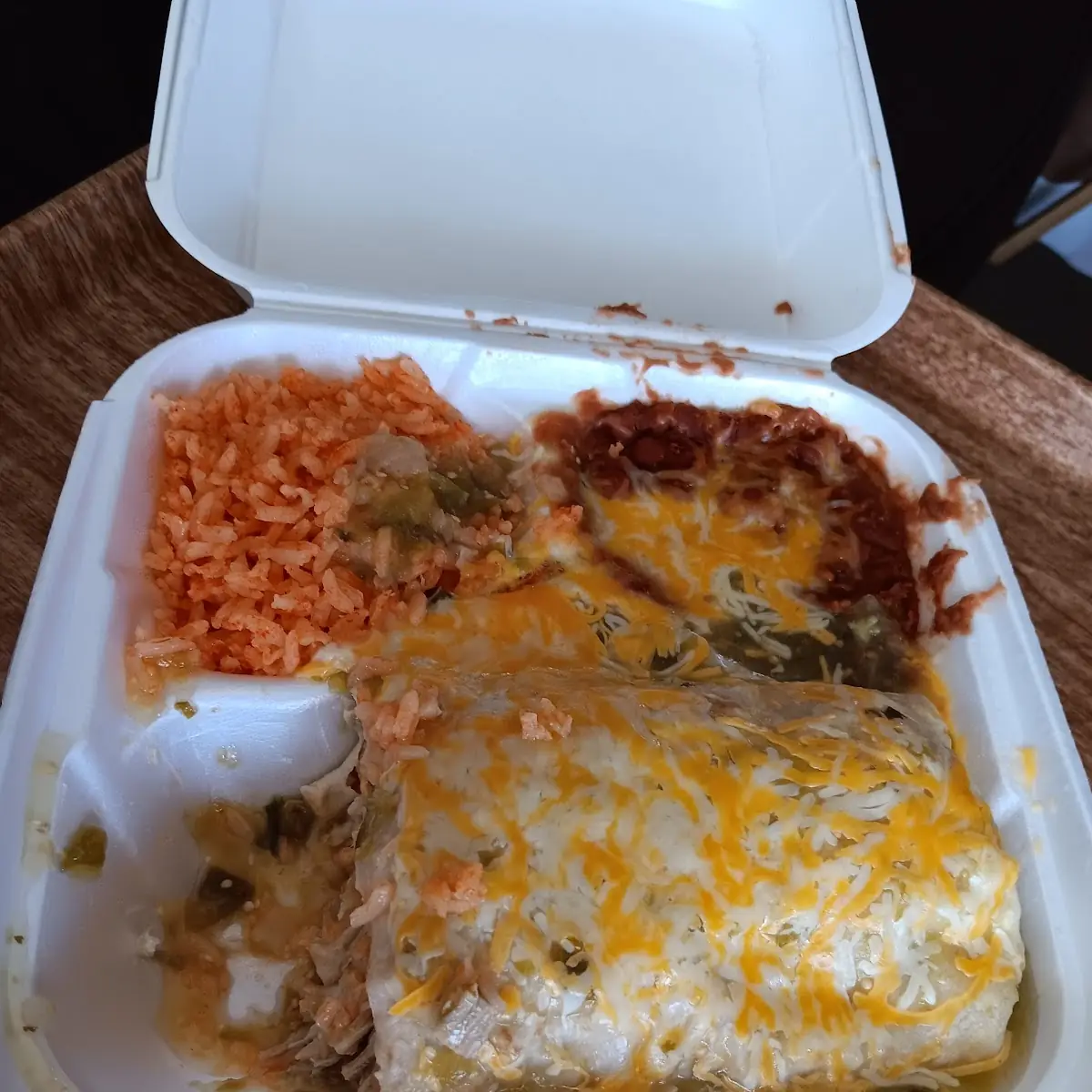 Chile Verde Burrito