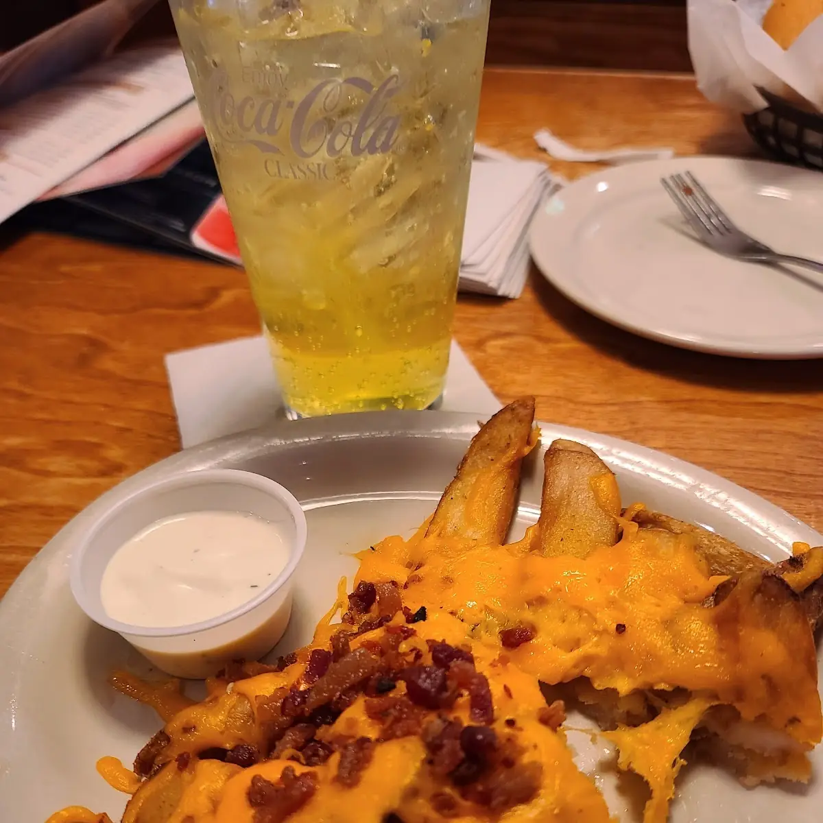 Loaded Cheese Fries with Bacon