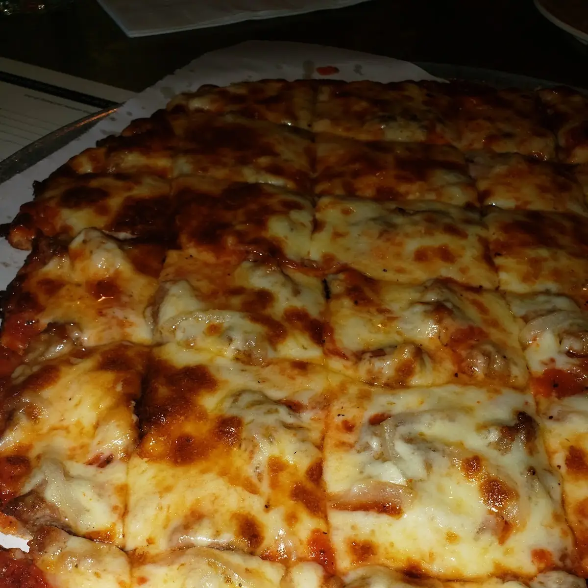 Sausage Pizza with Extra Sauce