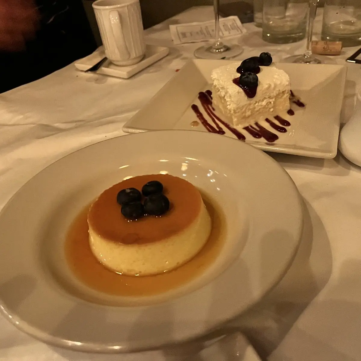 Flan and Tres Leches
