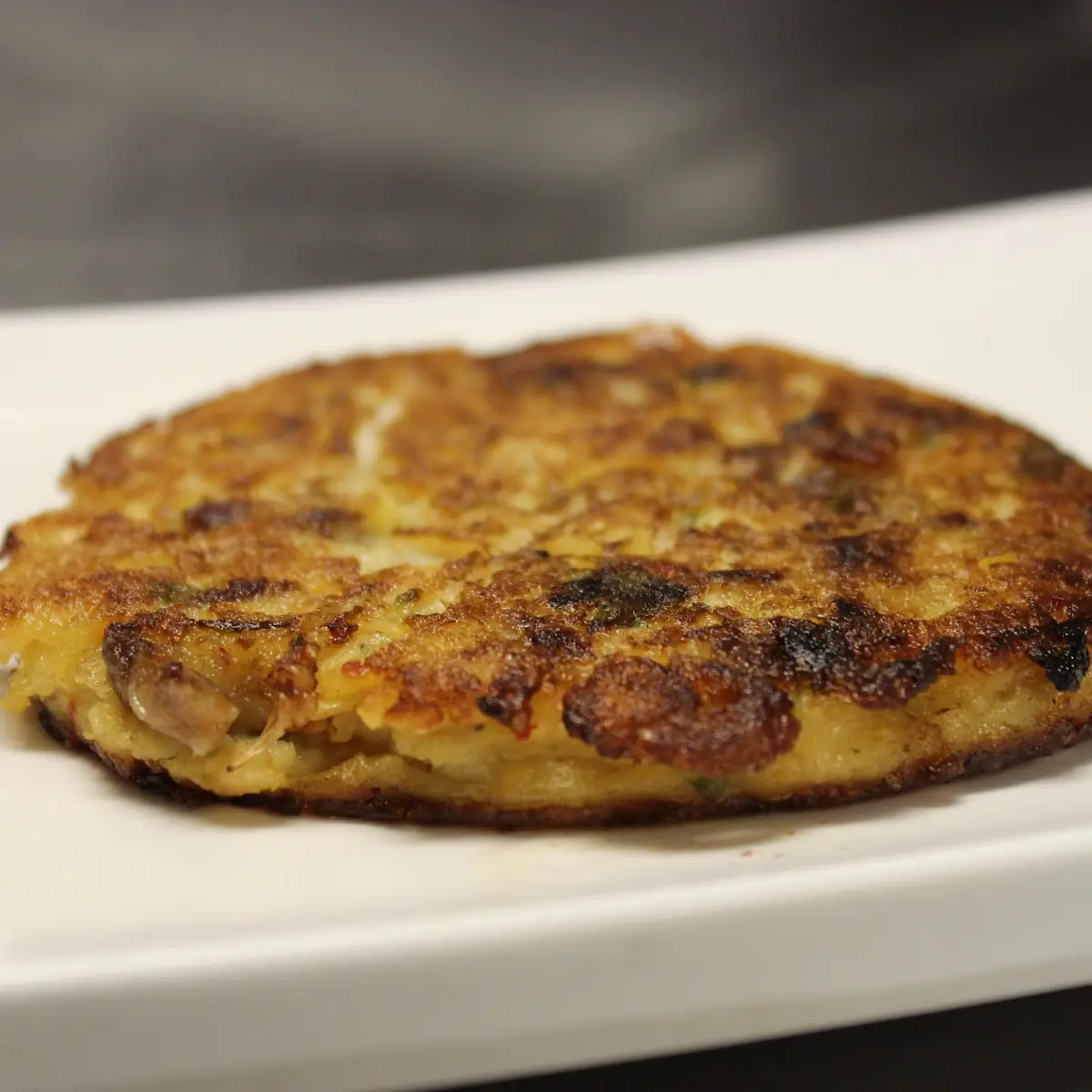 녹두 빈대떡 bindaettuk mung bean pancakes