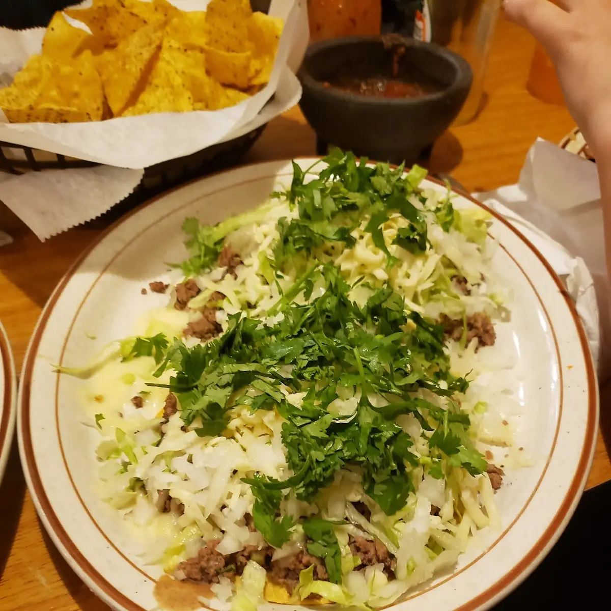 Beef Tostada
