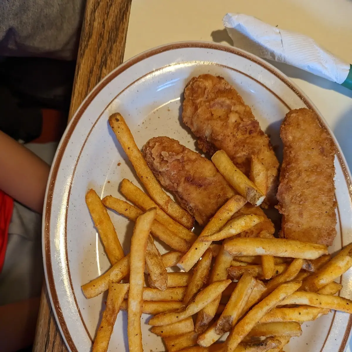 Chicken Strip and Fries