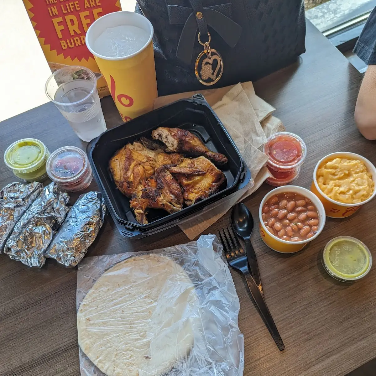 Half Roasted Chicken Meal