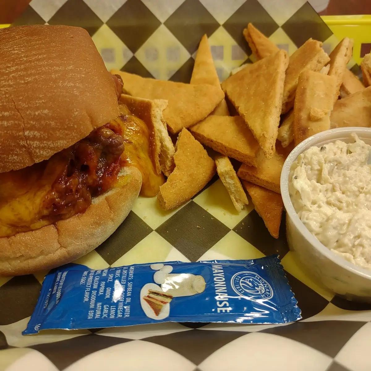 Brisket Sandwich Chicken Salad Side