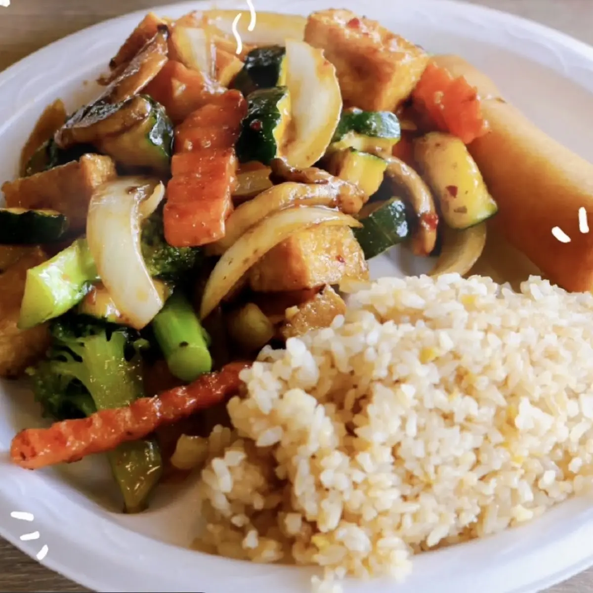 Scallop with Mixed Vegetables