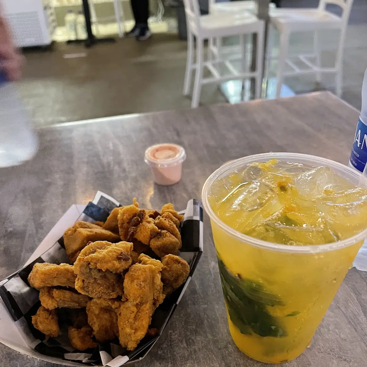Pork Chunks Passion Fruit Mojito