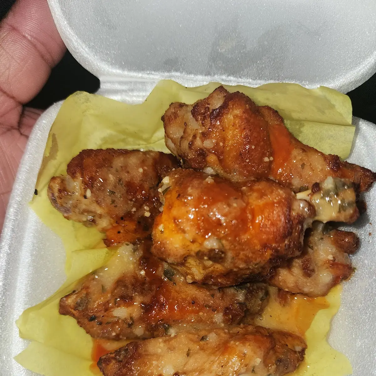 Mild Garlic Parmesan Chicken Wings