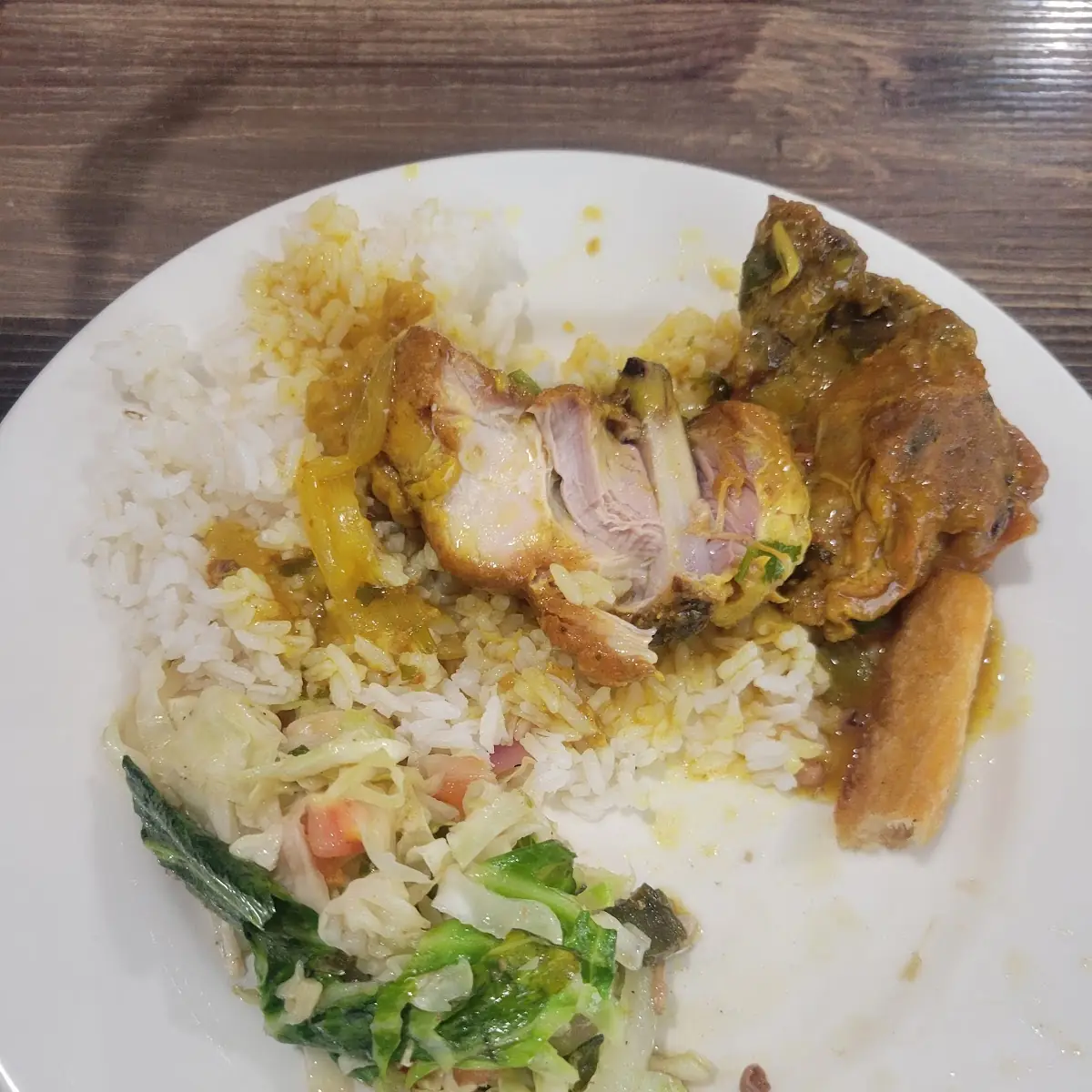 Plate from the Salad Bar