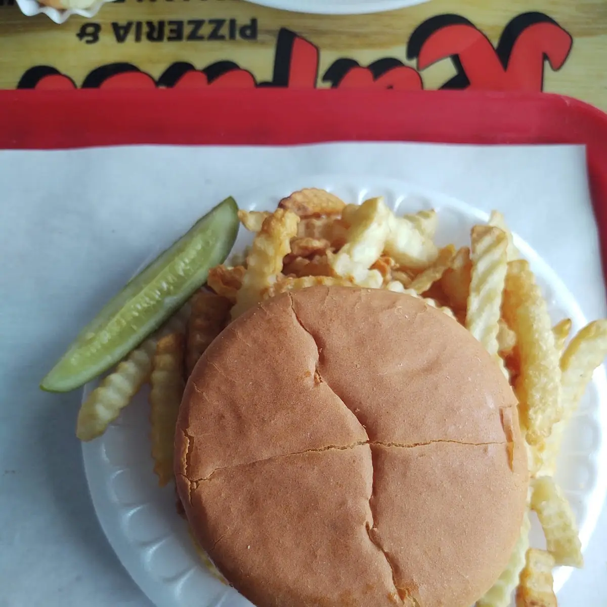 Bacon Cheeseburger with Fries