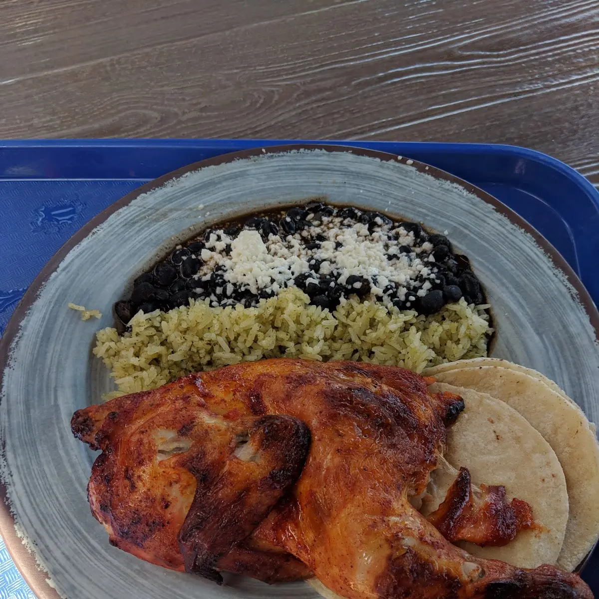 Half Chicken Plate