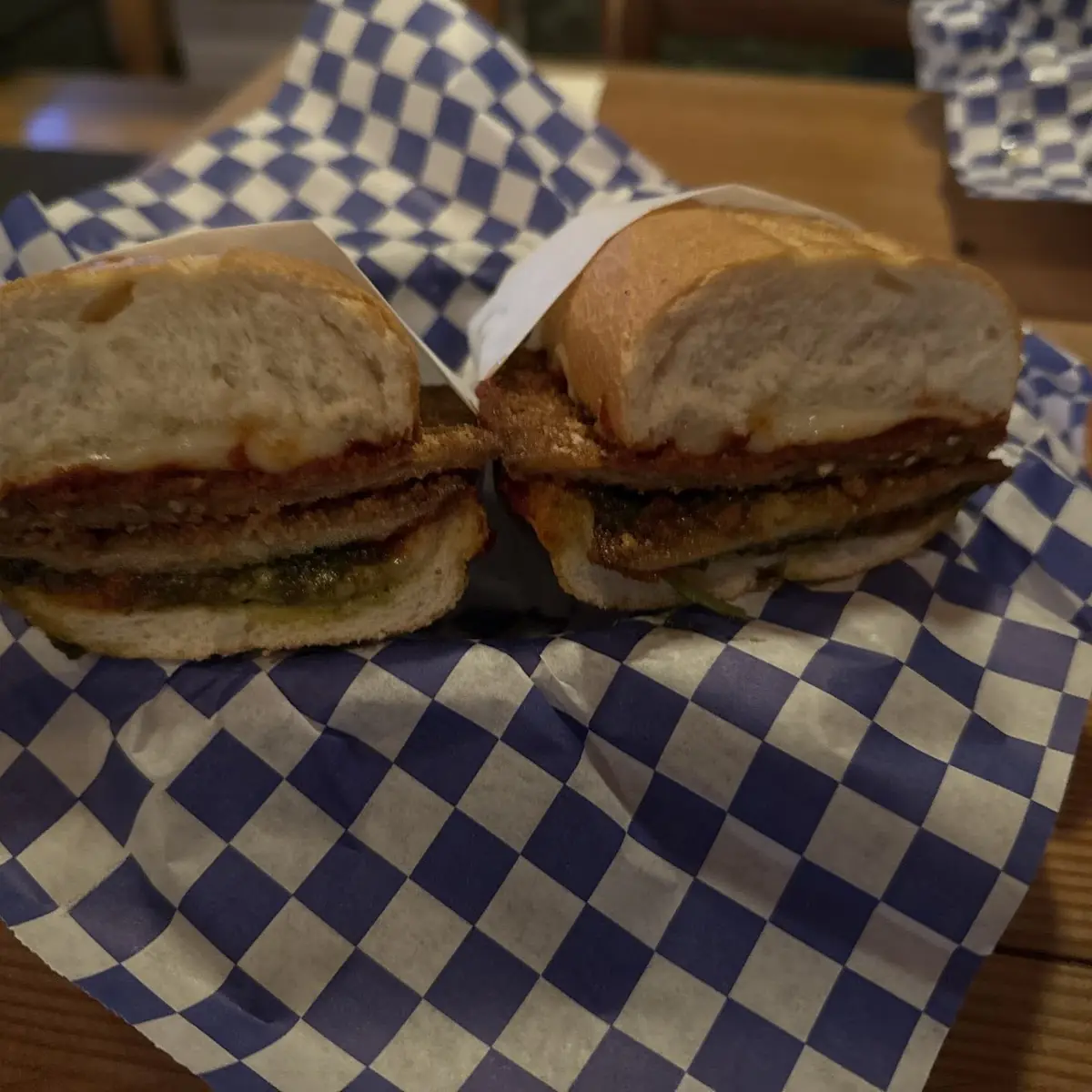 Eggplant Parm Sando