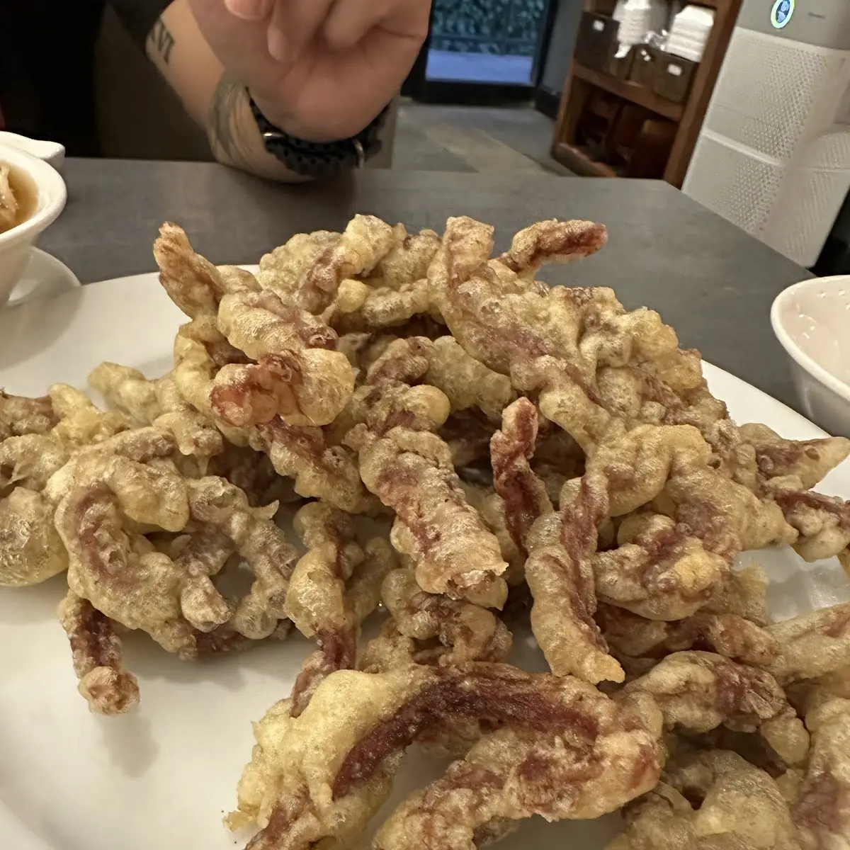 Fried Pork with Garlic Sauce