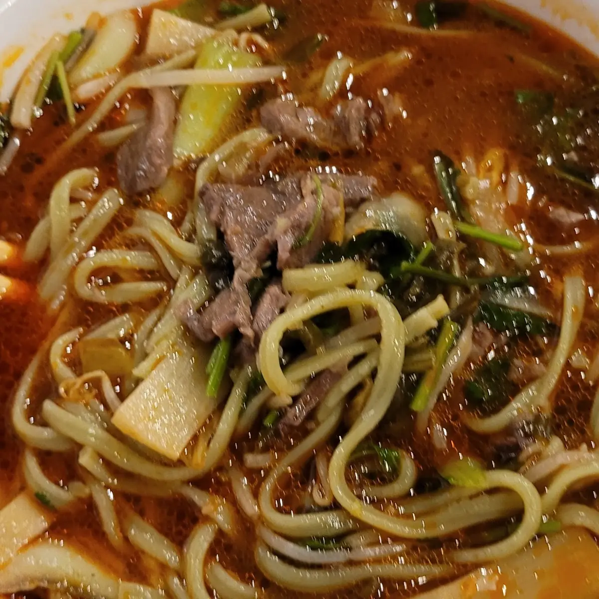 Spicy Beef Noodle Soup