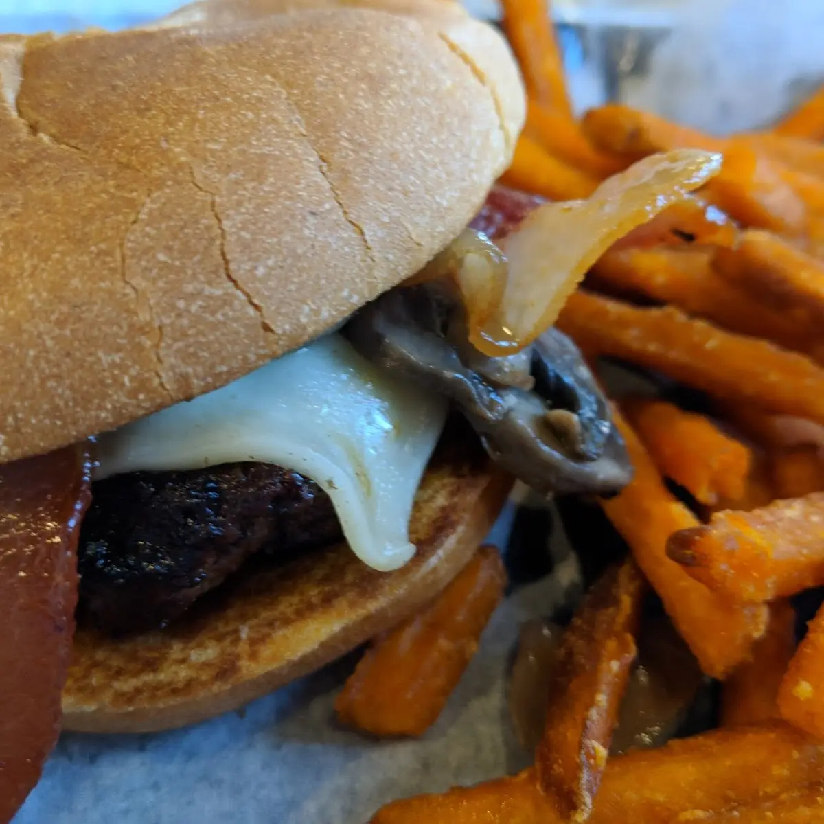 Bacon Swiss Burger