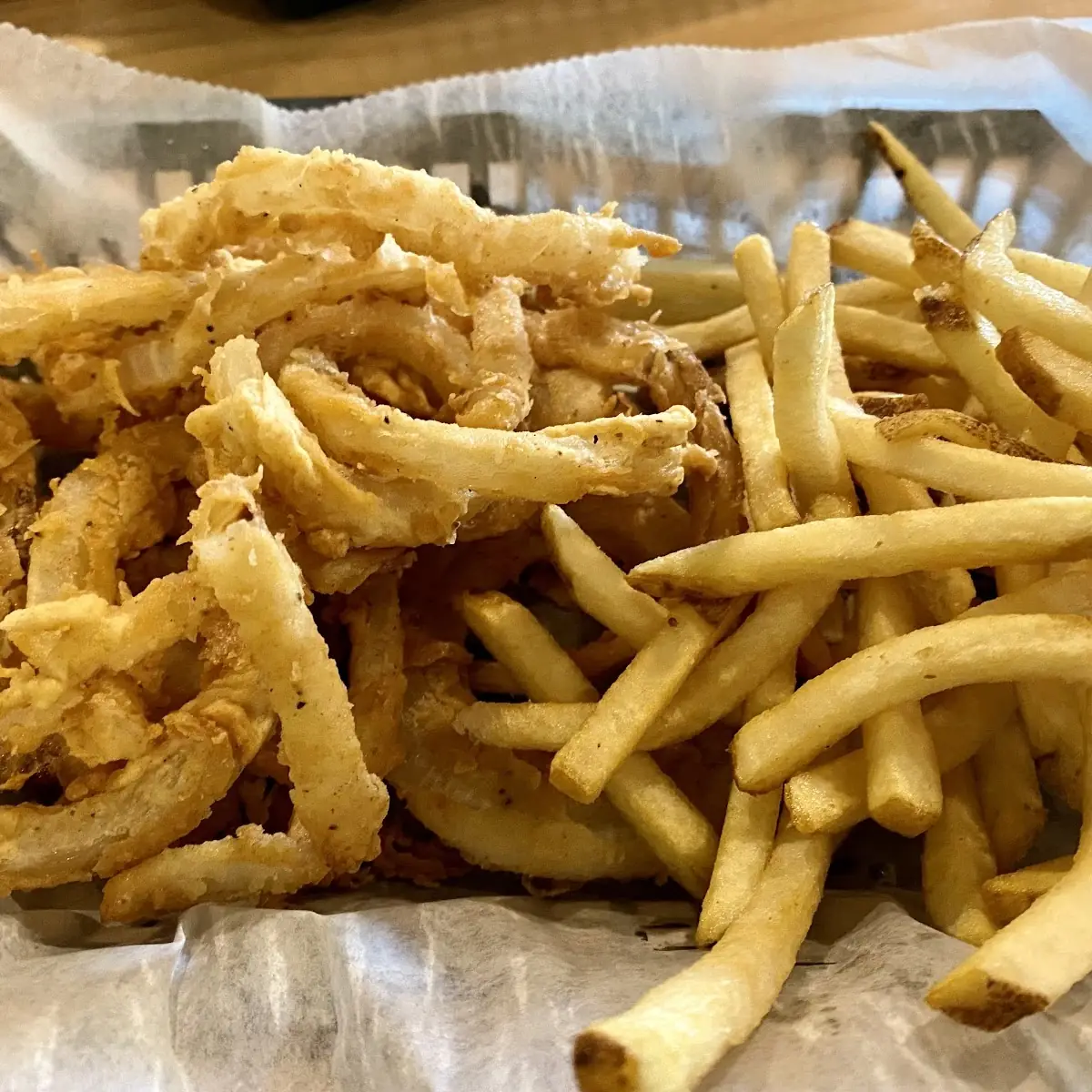 Fries and Onion Rings