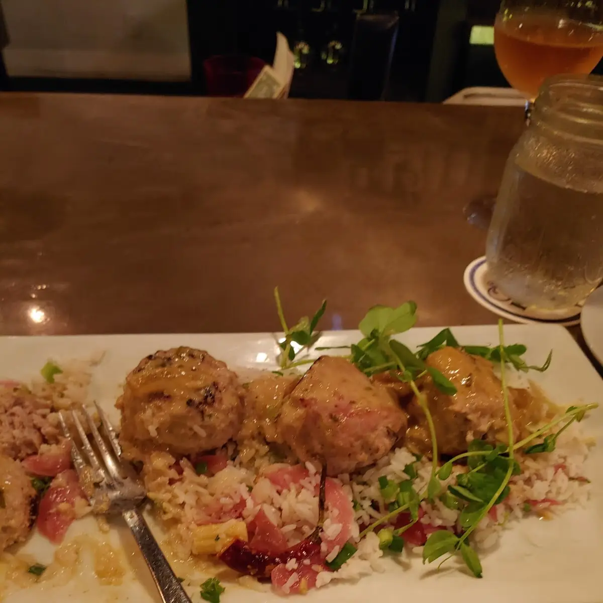 Green Curry Meatballs