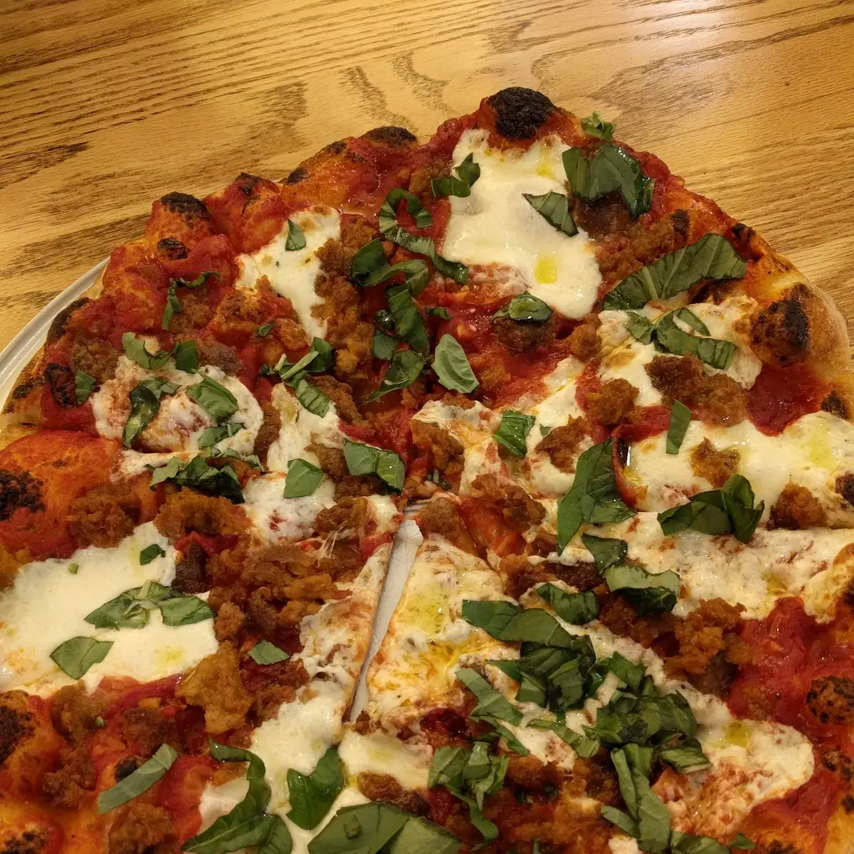 Margarita Pizza with Sausage