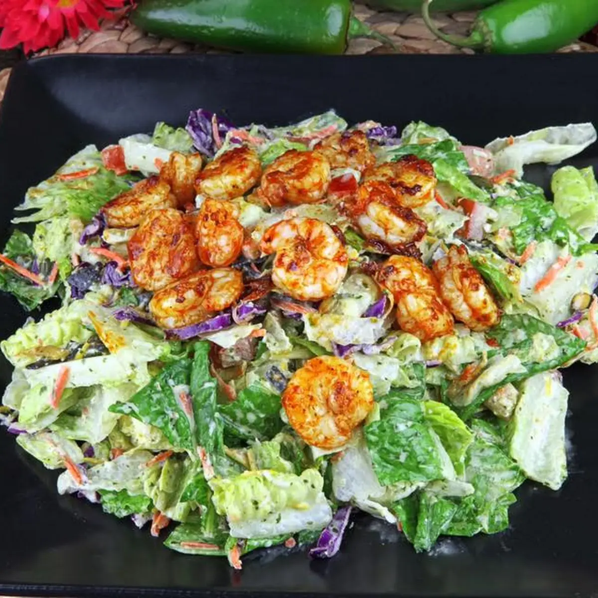 Grilled Shrimp Salad