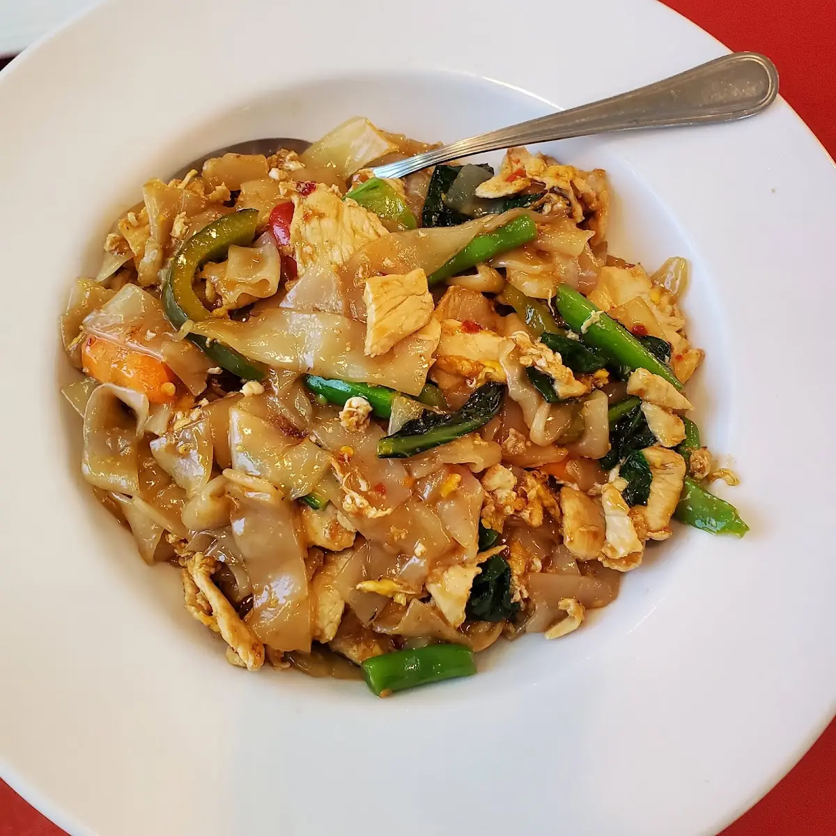 Drunken Noodles with Chicken