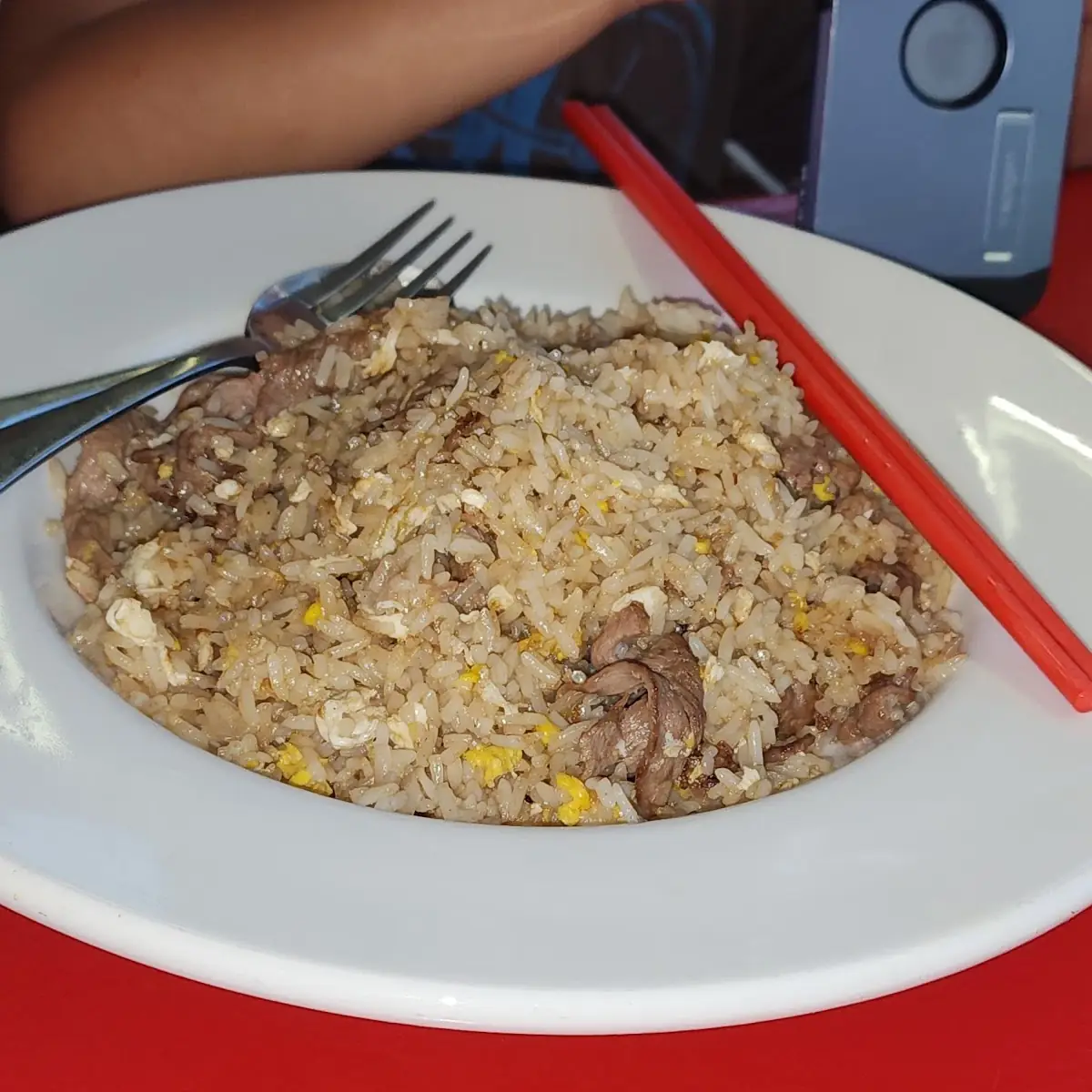 Thai Fried Rice Requested Without Veggies